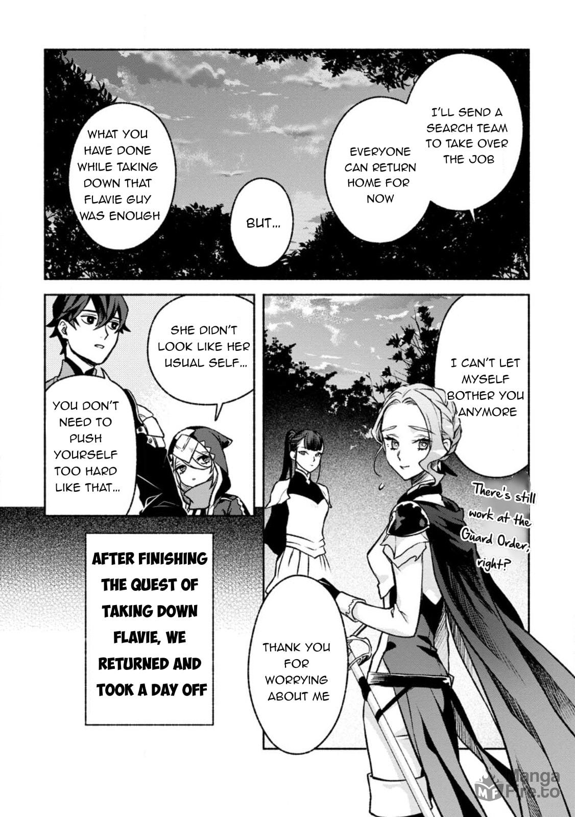 Sono Monban, Saikyou Nitsuki: Tsuihou Sareta Bougyo Ryoku 9999 no Senshi, Outo no Monban Toshite Musou Suru – Chapter 25 page 17