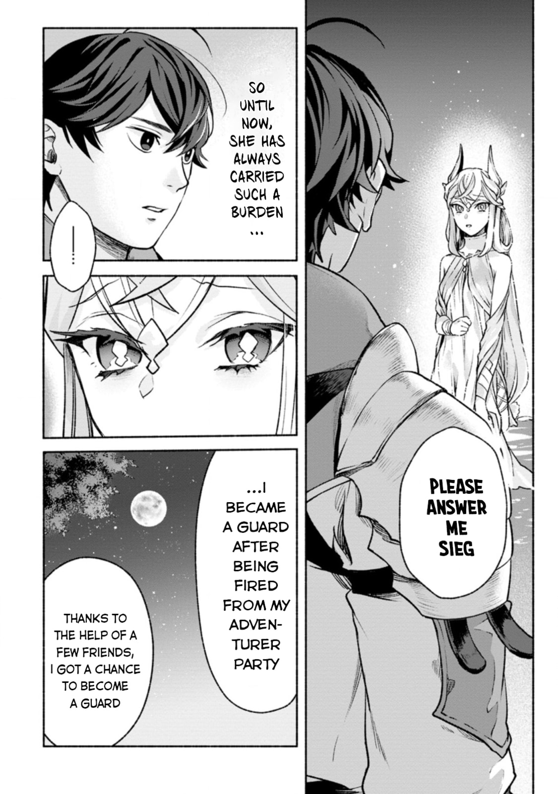 Sono Monban, Saikyou Nitsuki: Tsuihou Sareta Bougyo Ryoku 9999 no Senshi, Outo no Monban Toshite Musou Suru – Chapter 17 page 1