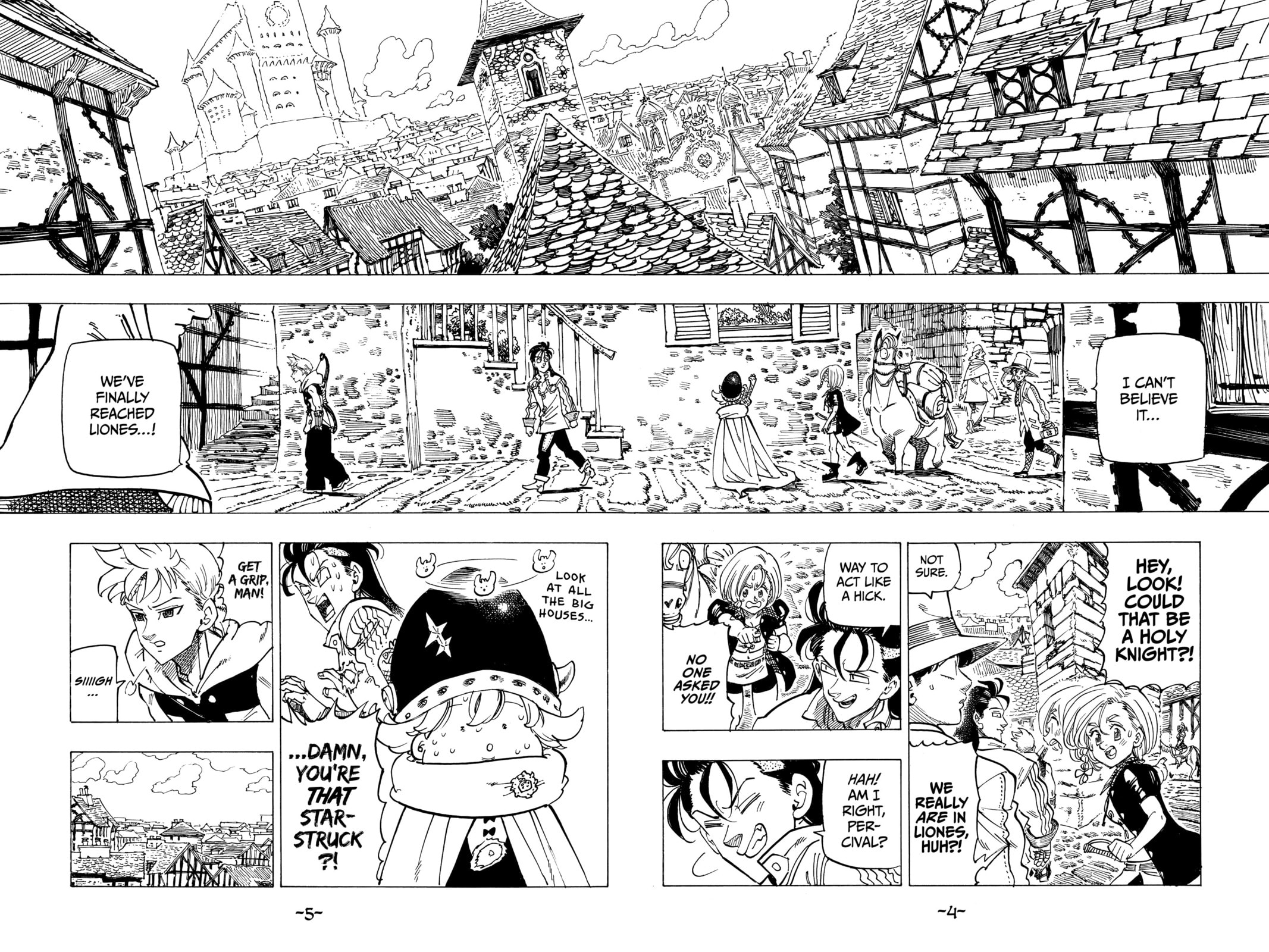 THE KING OF LIONES page 1