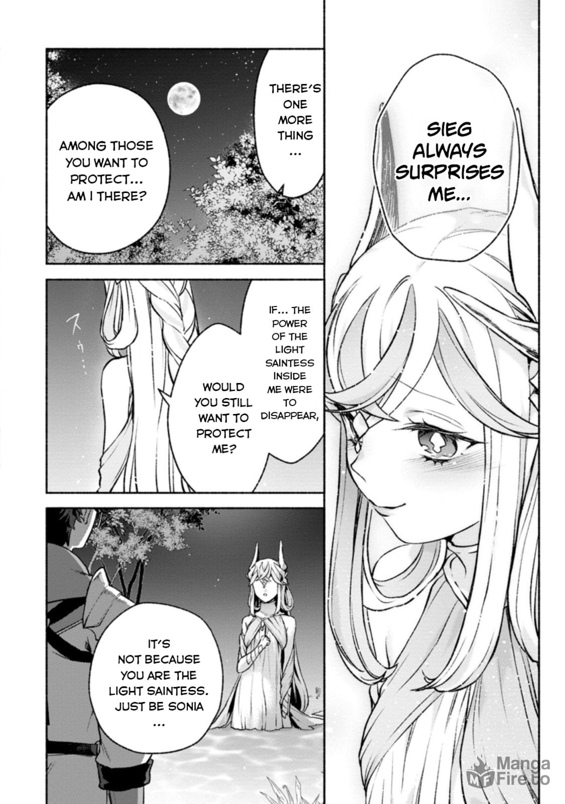 Sono Monban, Saikyou Nitsuki: Tsuihou Sareta Bougyo Ryoku 9999 no Senshi, Outo no Monban Toshite Musou Suru – Chapter 17 page 4
