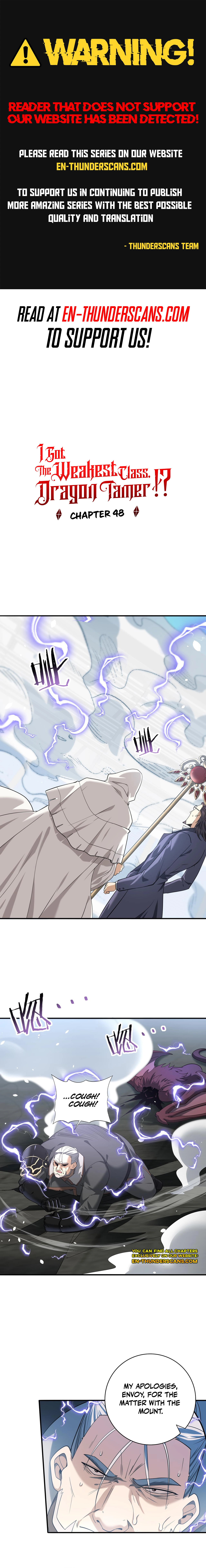 I Got the Weakest Class, Dragon Tamer!? – Chapter 48 page 0