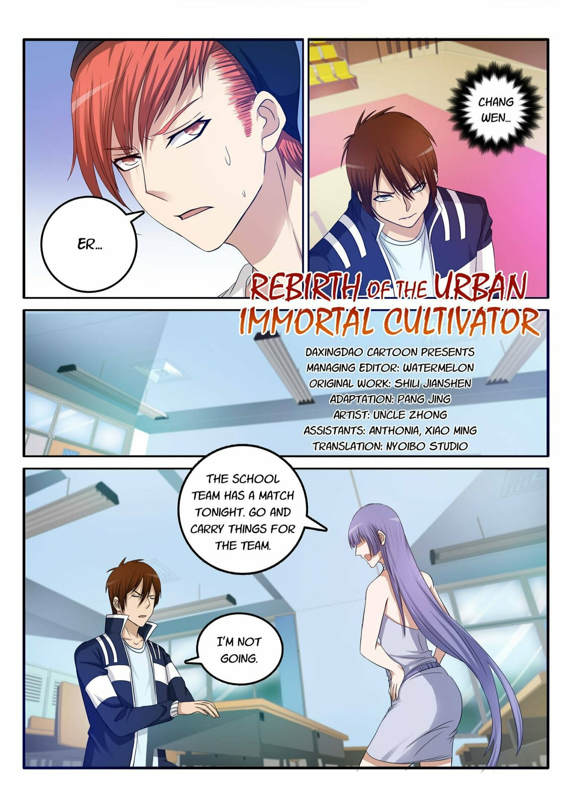 Rebirth Of The Urban Immortal Cultivator (Colored) – Chapter 11 page 1