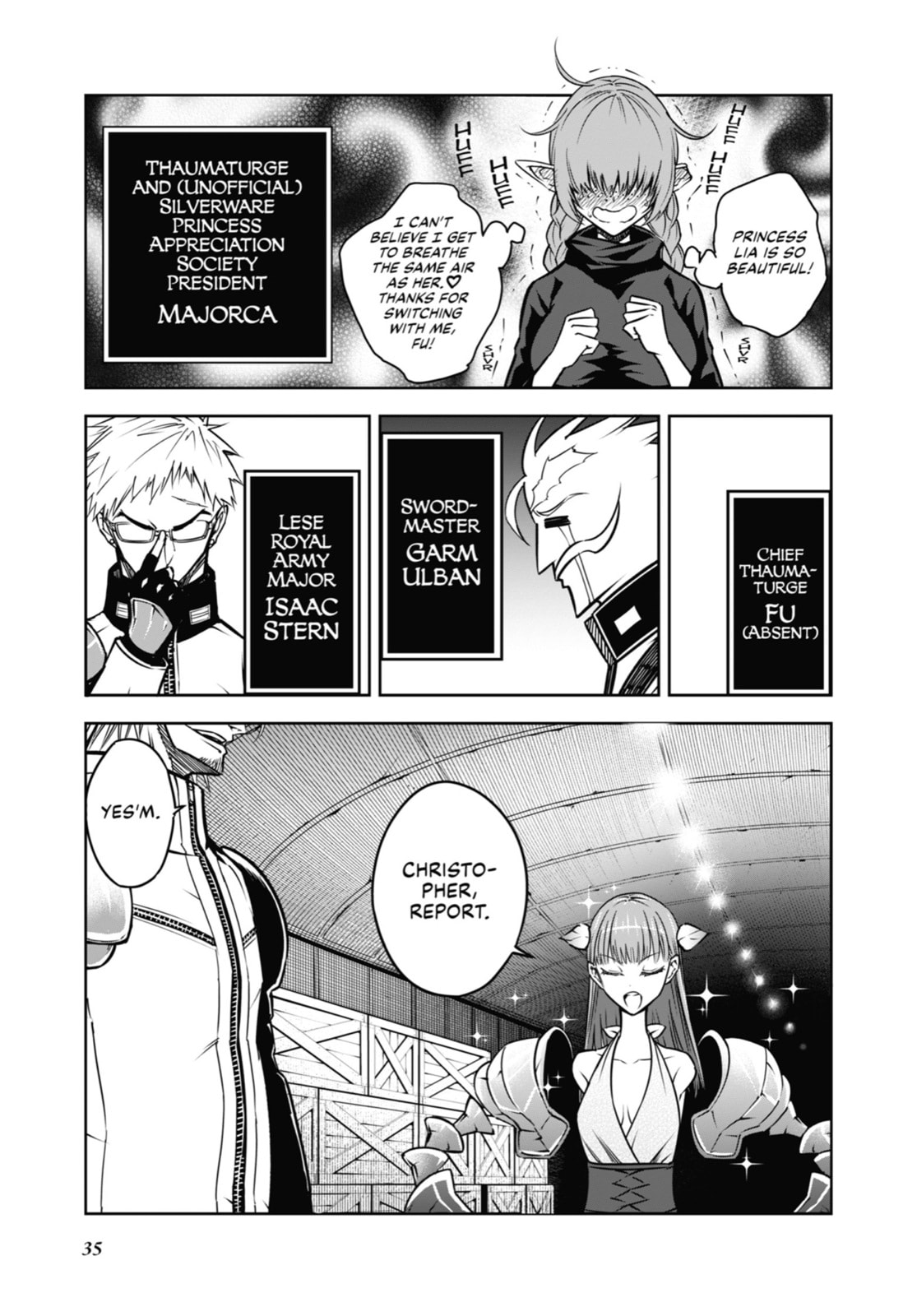 Introducing the Demented Member of the Argentum Corps page 31