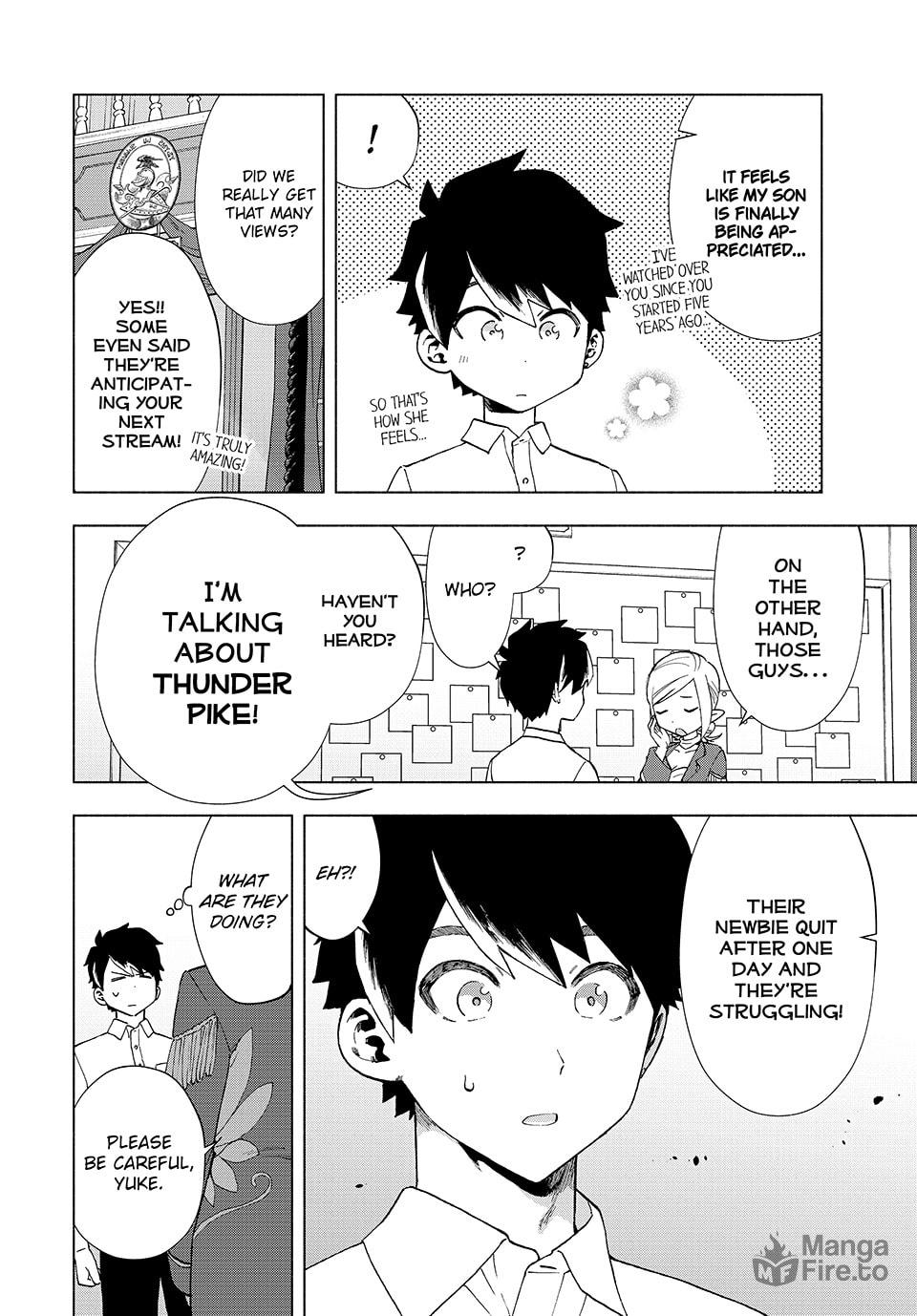 A Privilege Granted by the Guild's Receptionist?! page 9