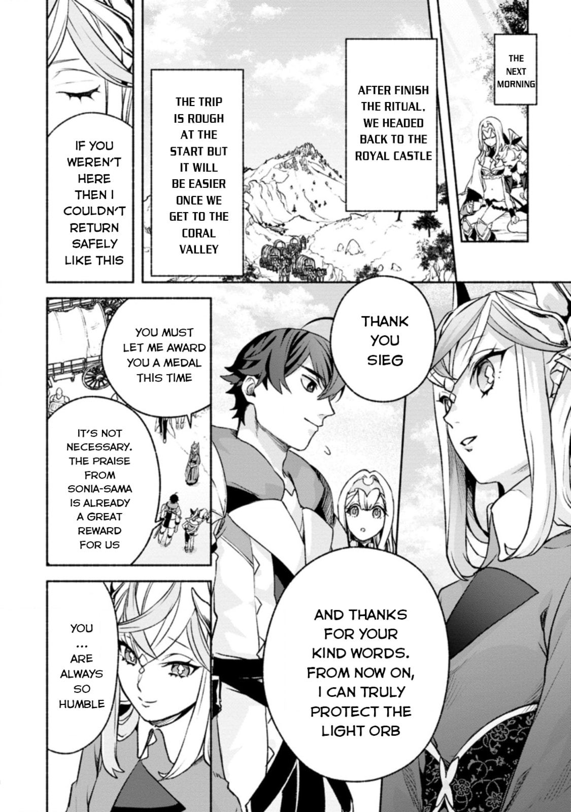 Sono Monban, Saikyou Nitsuki: Tsuihou Sareta Bougyo Ryoku 9999 no Senshi, Outo no Monban Toshite Musou Suru – Chapter 17 page 10