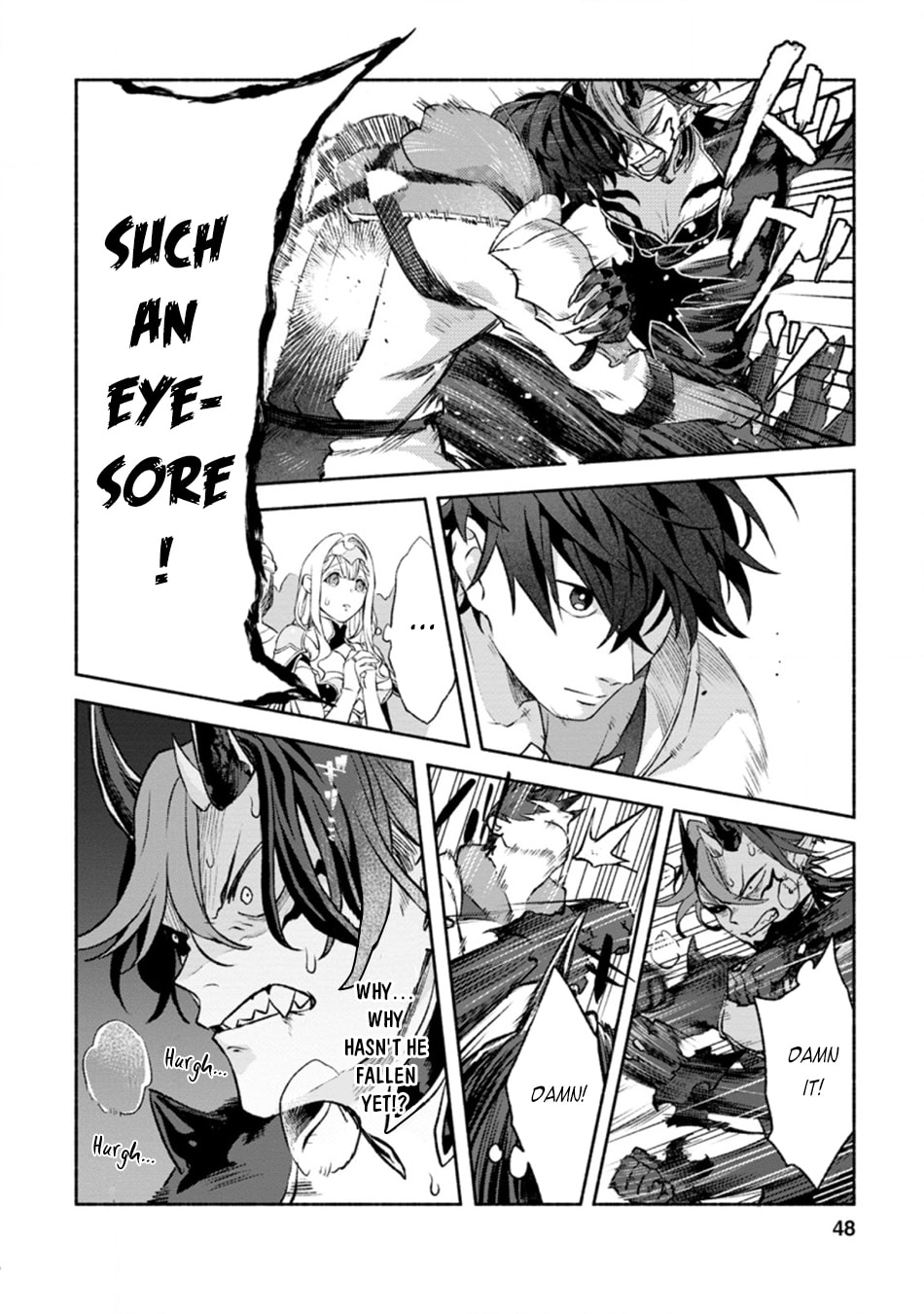 Sono Monban, Saikyou Nitsuki: Tsuihou Sareta Bougyo Ryoku 9999 no Senshi, Outo no Monban Toshite Musou Suru – Chapter 12 page 16