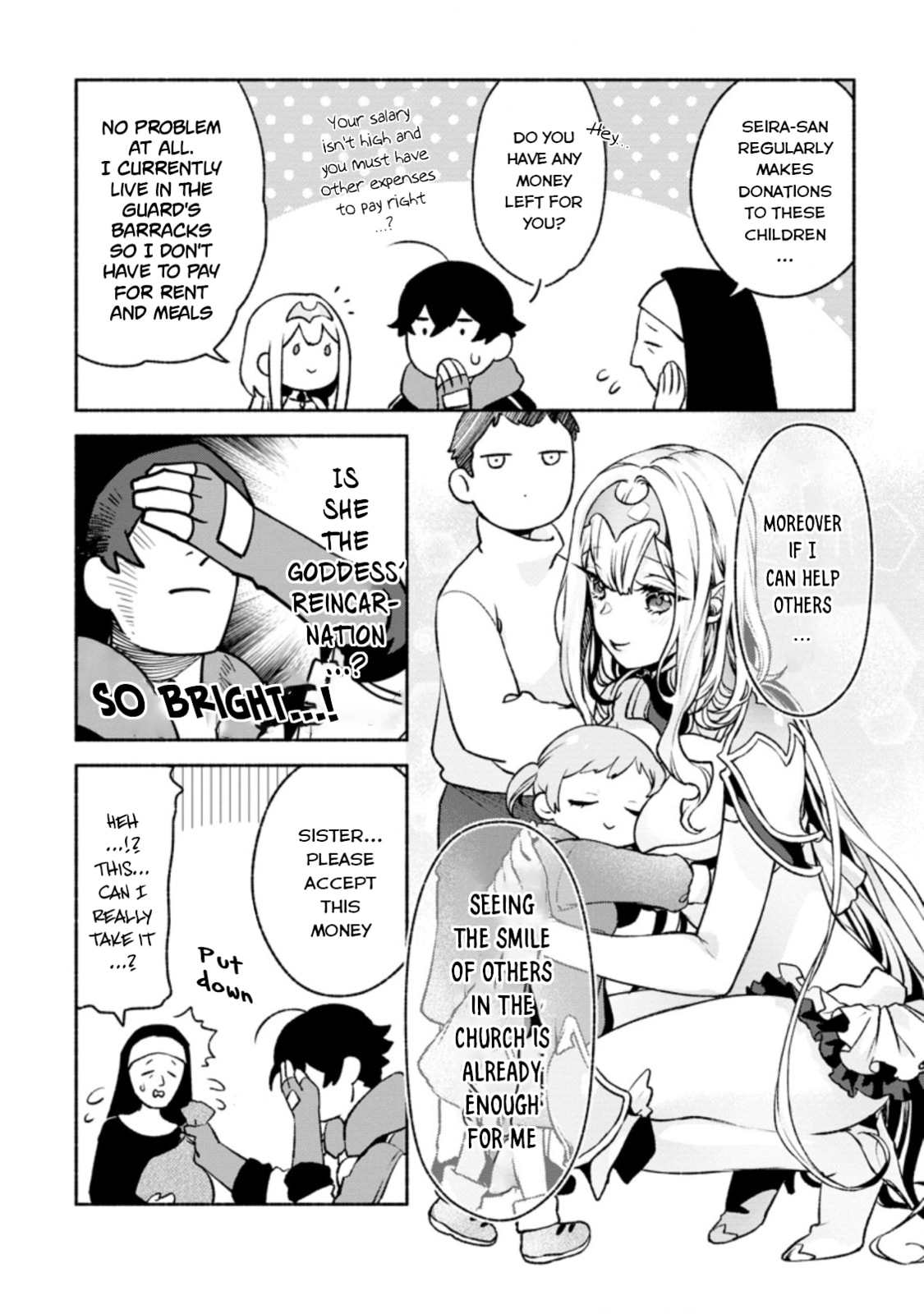 Sono Monban, Saikyou Nitsuki: Tsuihou Sareta Bougyo Ryoku 9999 no Senshi, Outo no Monban Toshite Musou Suru – Chapter 17 page 22