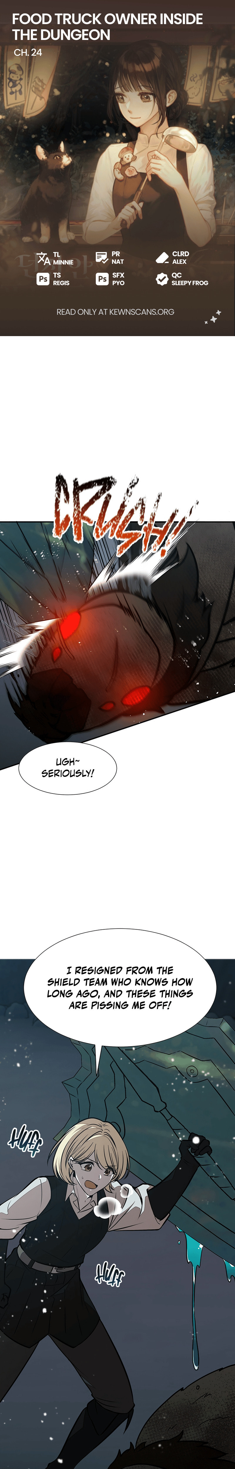 Food Truck Owner inside the Dungeon – Chapter 24 page 0
