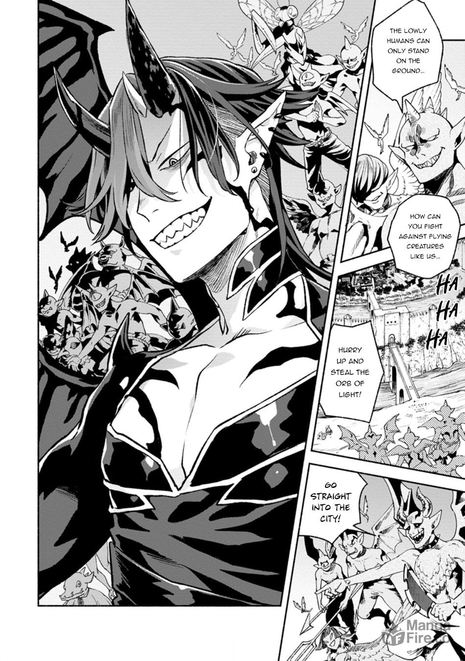 Sono Monban, Saikyou Nitsuki: Tsuihou Sareta Bougyo Ryoku 9999 no Senshi, Outo no Monban Toshite Musou Suru – Chapter 12 page 2