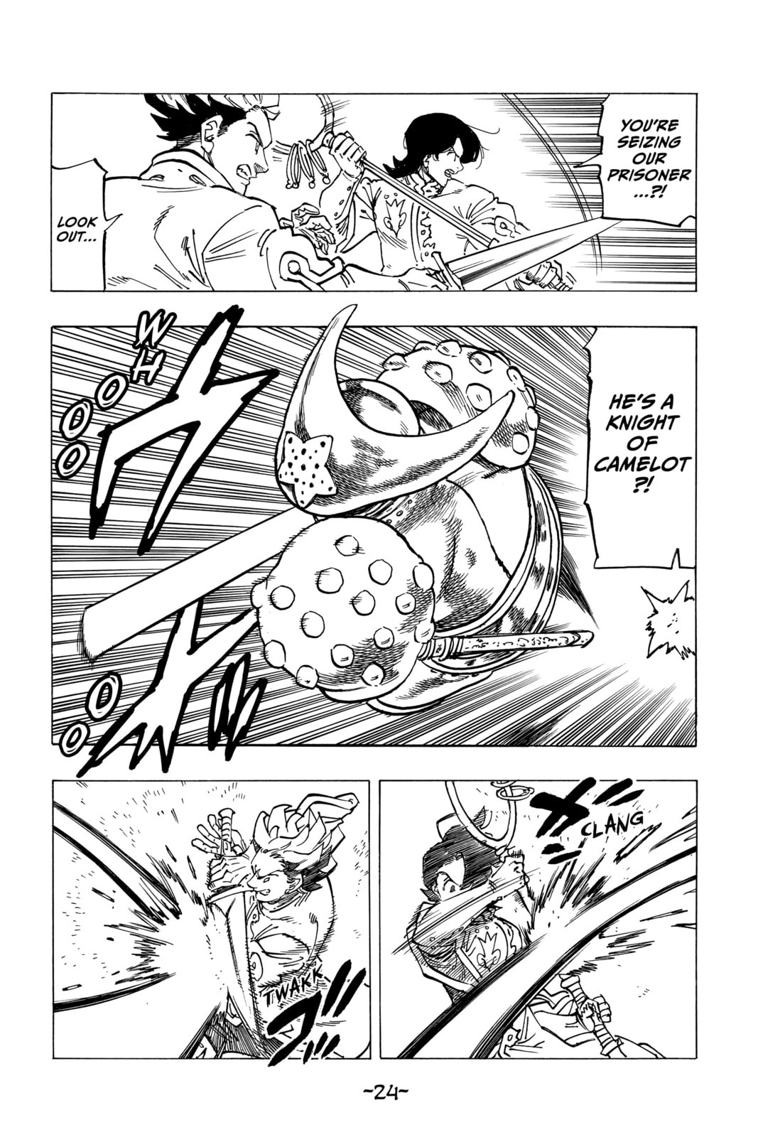 THE BLADE OF TREASON page 1